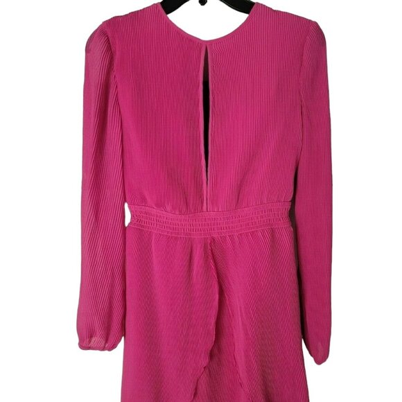 NWT Finders Keepers Bijou Mini Dress Fuchsia - Picture 4 of 8